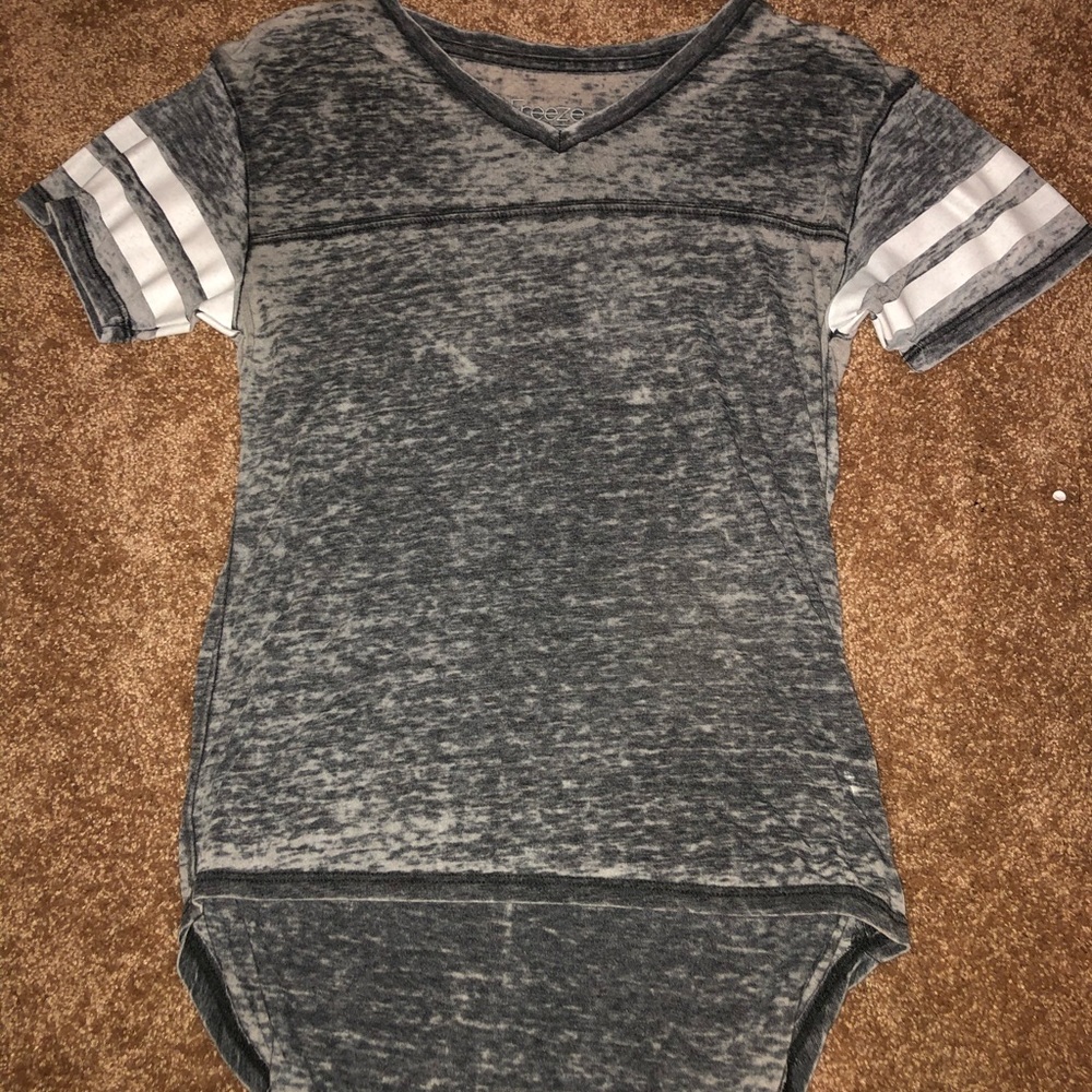 Grey slim fit t shirt